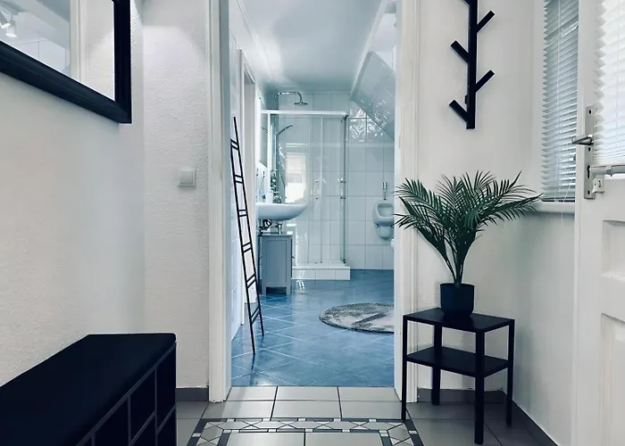 公寓 Lindenallee Ii Modernes Dg-apartment *